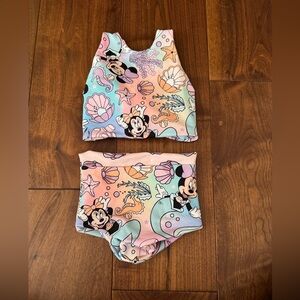 Disney mermaid girls swim suit